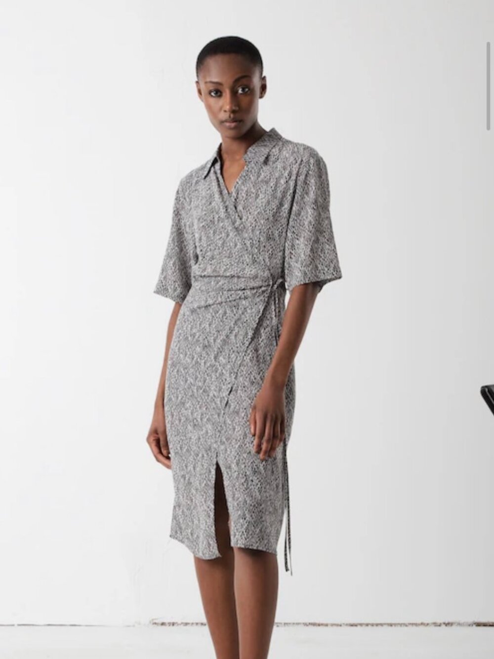 Noguchi Wrap Dress Judith & Charles